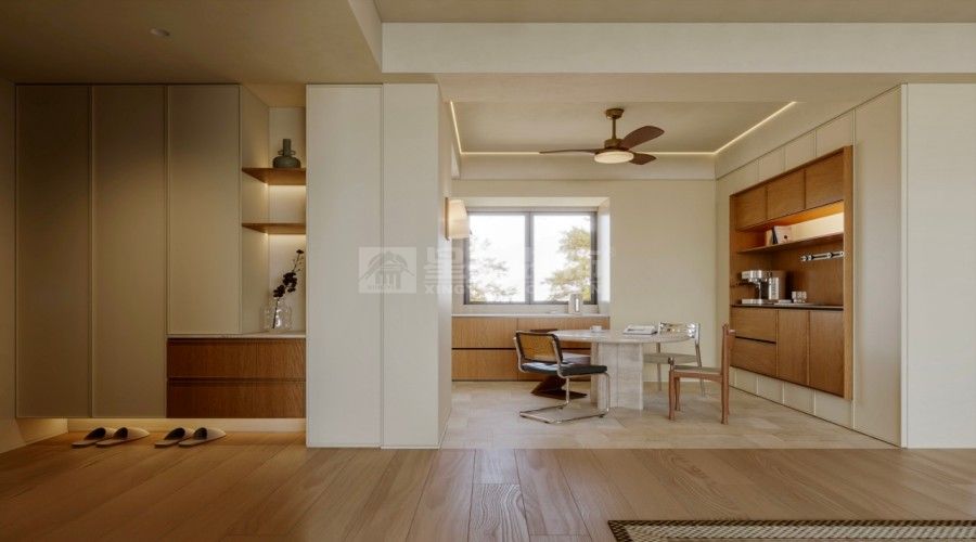 天然木材打造温暖家居空间设计，回归自然生活美学(图8)