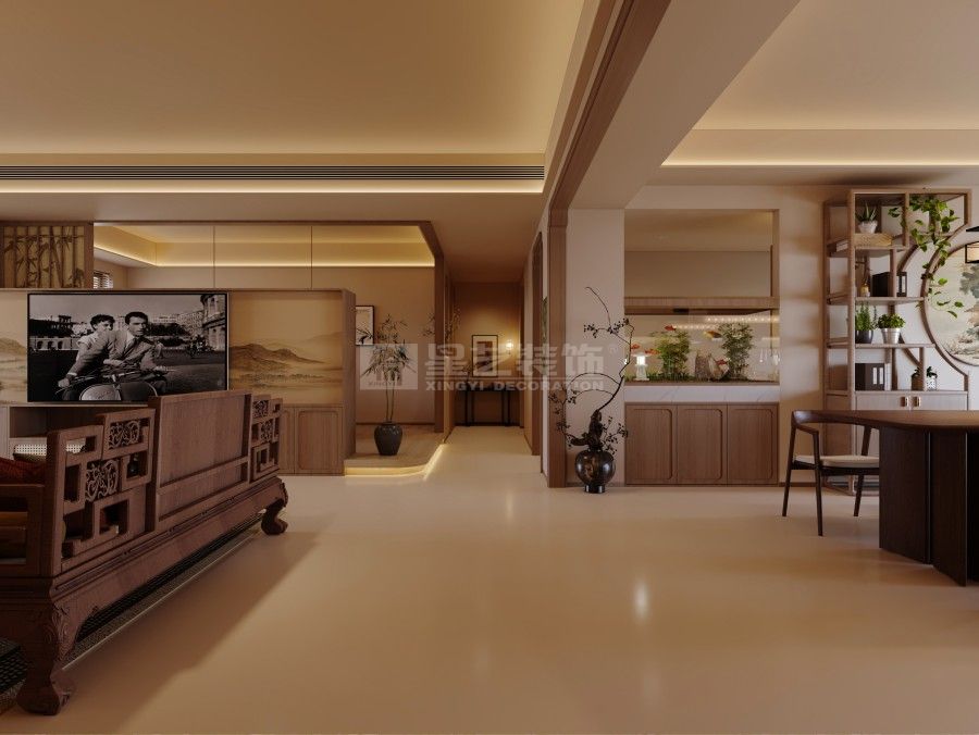 简雅自然的东方禅意家居设计，营造含蓄内敛的空间意境(图3)