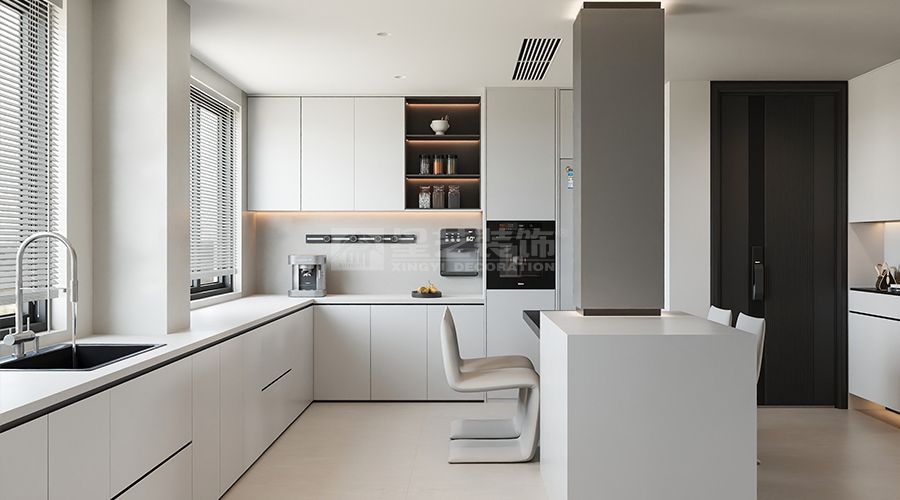 90后夫妻现代简约住宅设计，打造多功能温馨家居空间(图8)