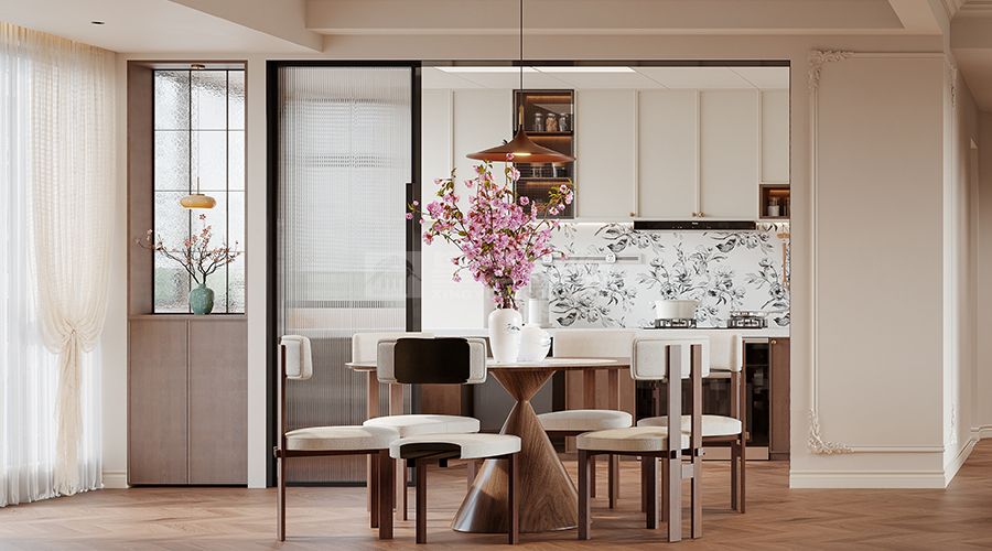 法式中古风格住宅设计，打造温馨浪漫家居空间(图7)