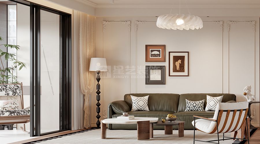 法式中古风格住宅设计，打造温馨浪漫家居空间(图4)