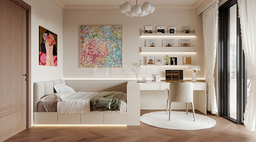 法式中古风格住宅设计，打造温馨浪漫家居空间(图13)