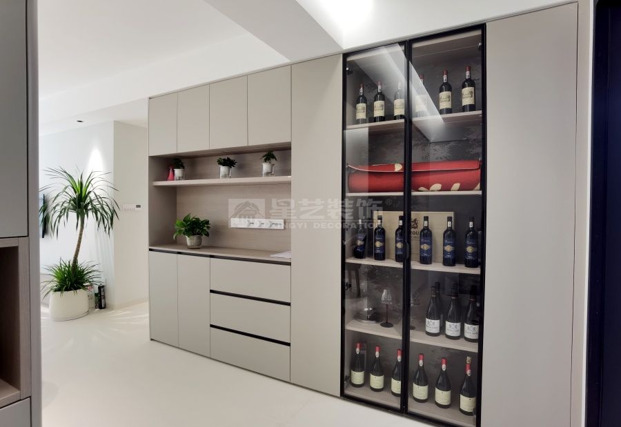 贺州信都龙腾雅苑140平现代简约风格家居设计案例赏析(图17)