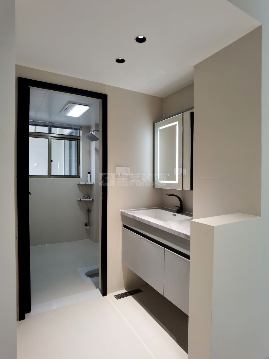 贺州信都龙腾雅苑140平现代简约风格家居设计案例赏析(图19)