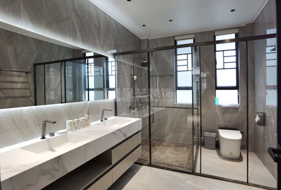 贺州碧桂园500平别墅现代风实景(图16)