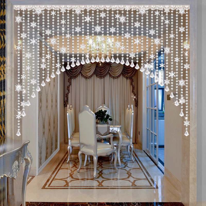 新中式艺术空间设计 | 水晶帘子珠打造东方雅韵与轻奢质感(图3)