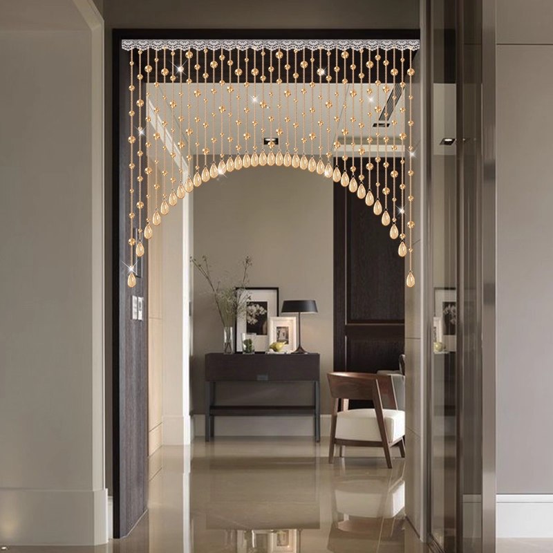 水晶帘子珠、窗帘怎样选？轻奢风格小贴士揭秘