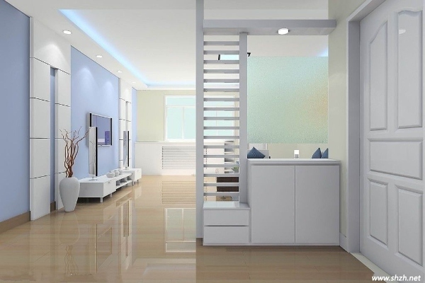 玄关柜只是多做几个镂空，漂亮指数提升十倍(图1)