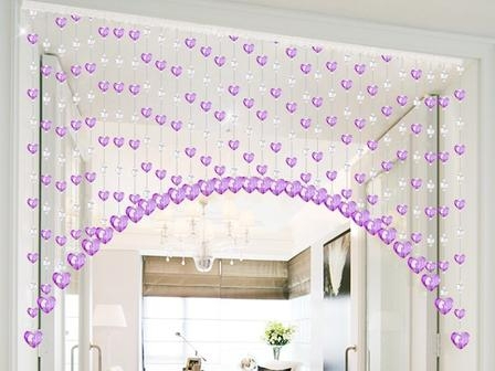 田园风家居必看：水晶帘 + 棉麻帘，让家秒变自然秘境(图2)